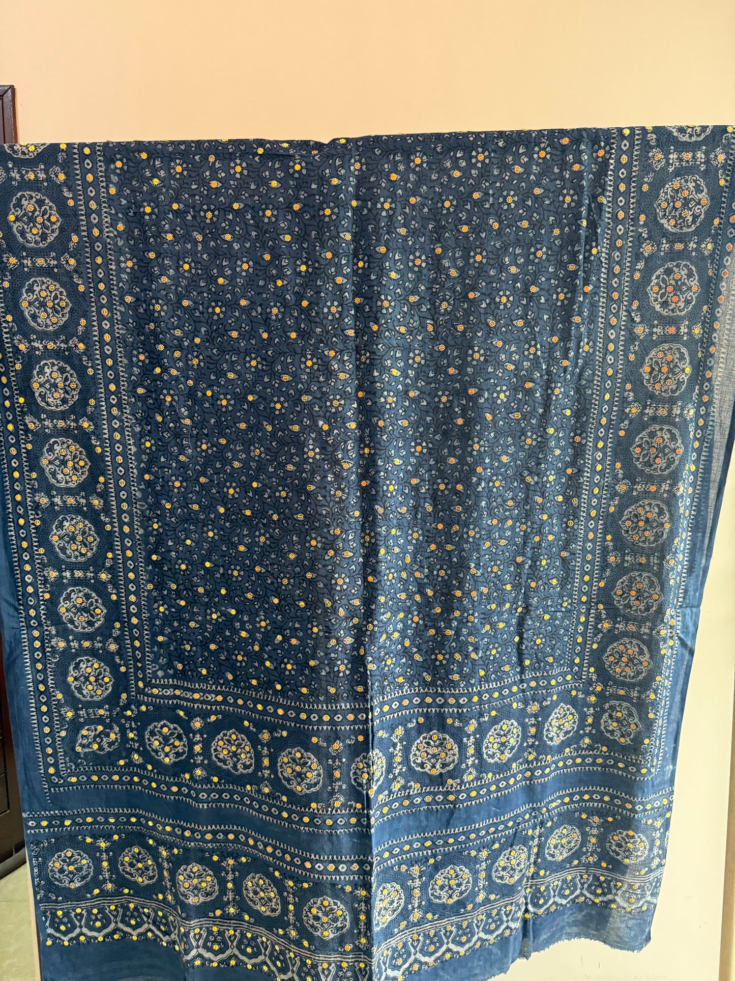 Pure lawn Indigo Sitara embellished