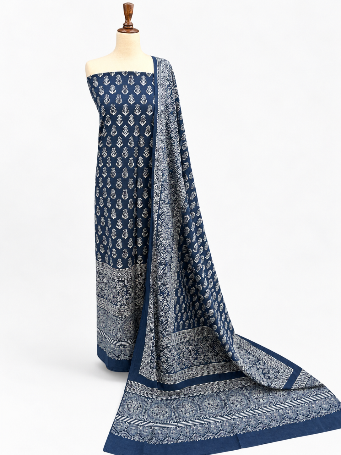 2 Piece (Natural dye) Indigo