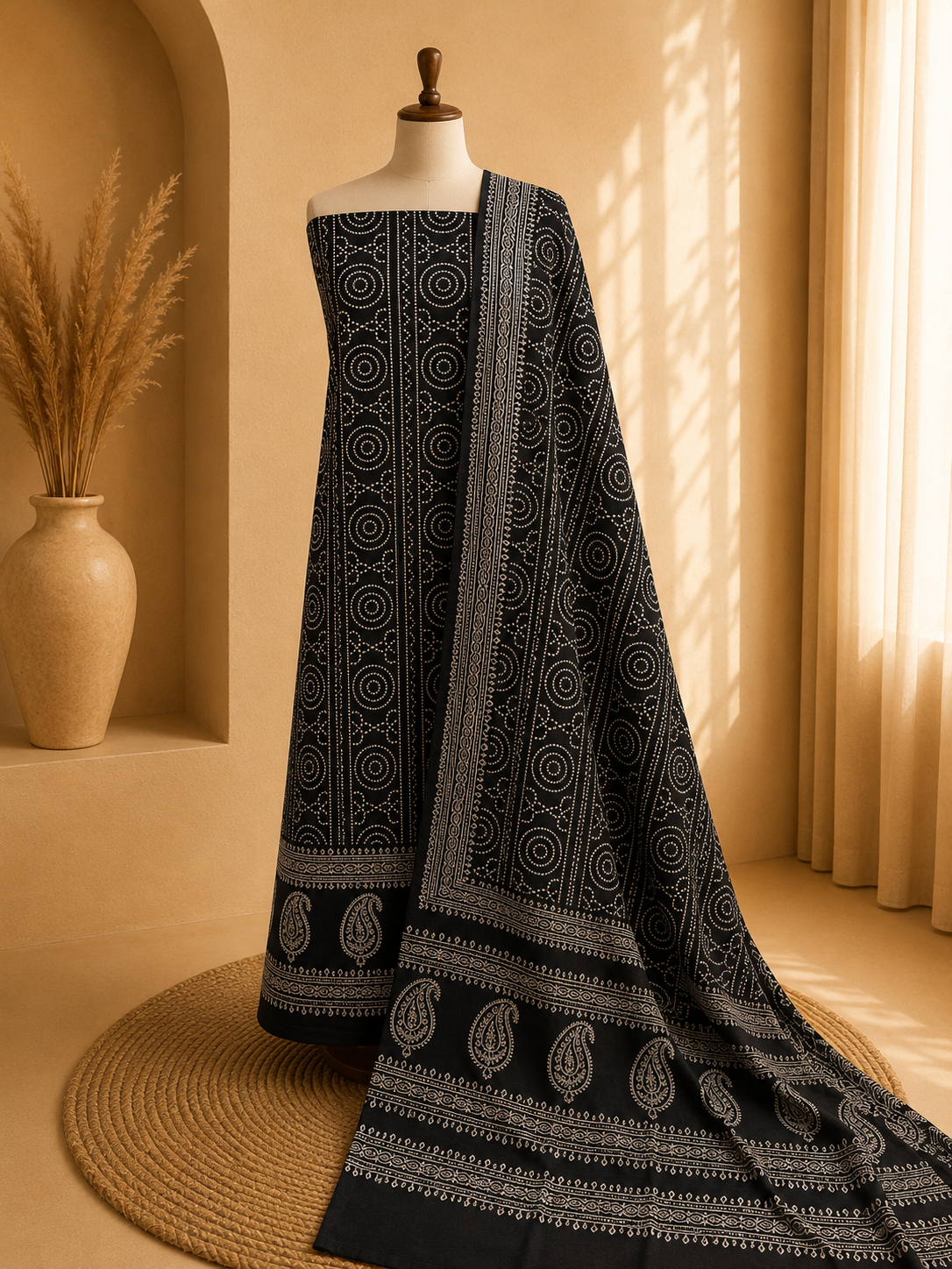 Chunri 2piece (Natural dye)