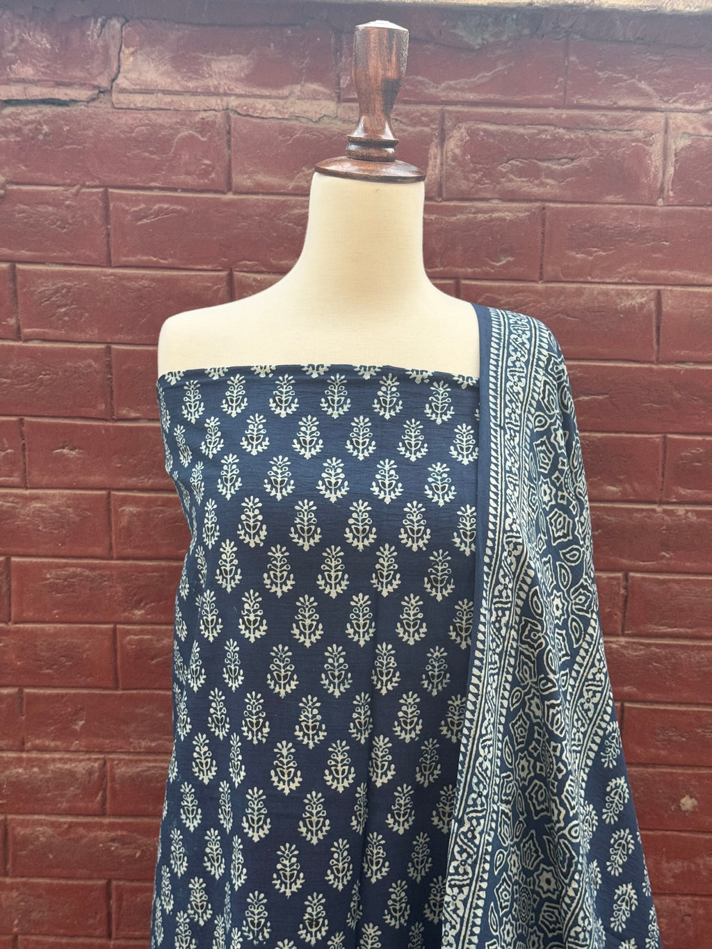 2 Piece (Natural dye) Indigo