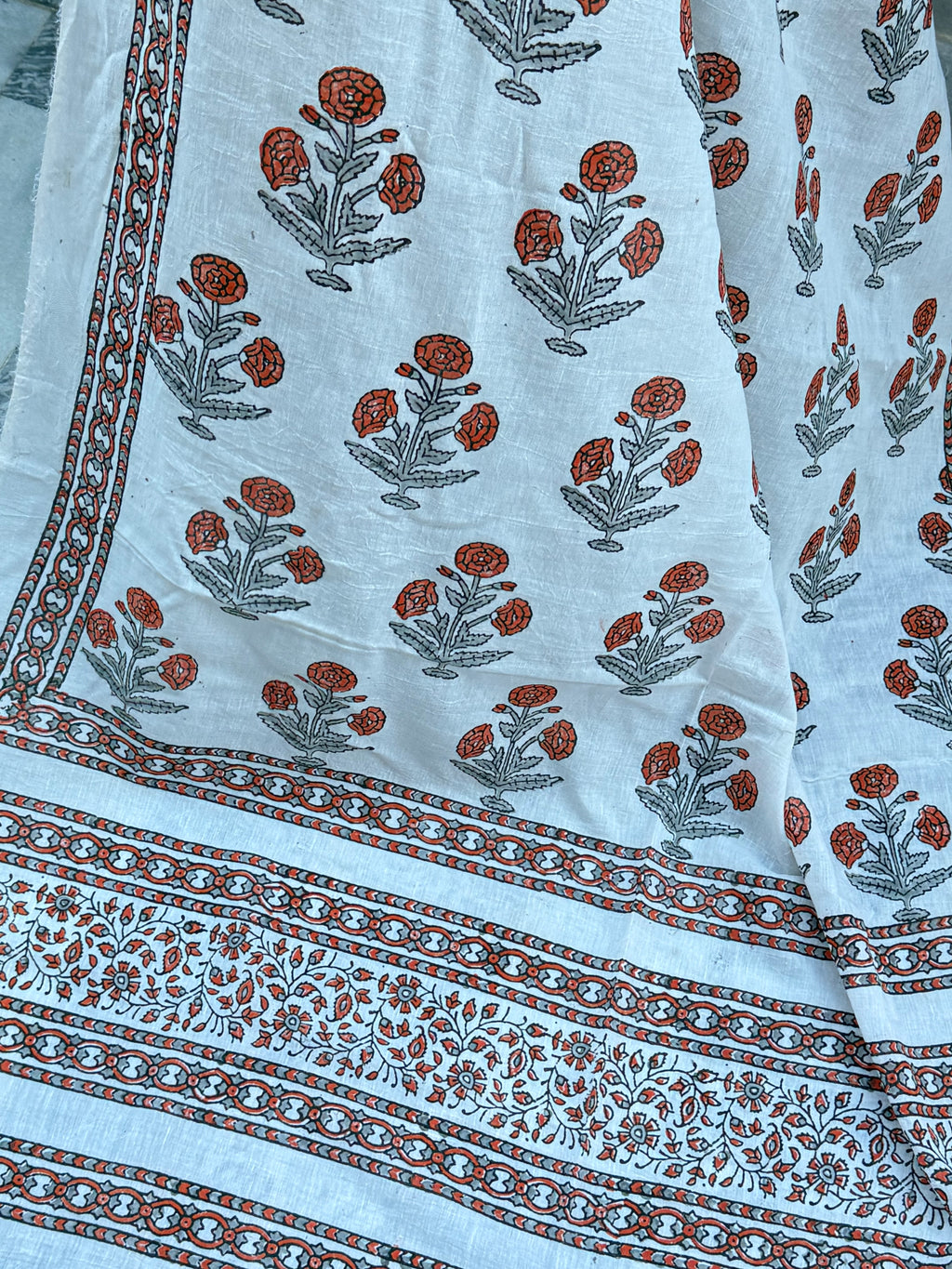 2 piece Block print