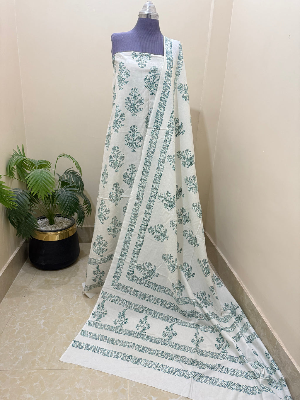 Paki 2 piece Block print