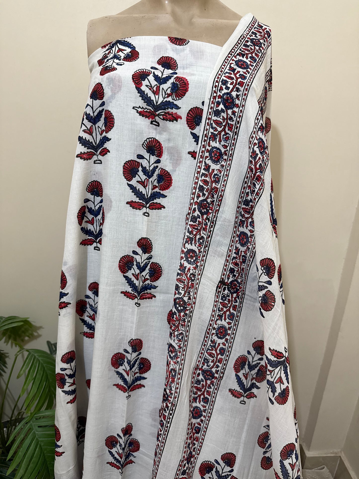 2 piece (block print)