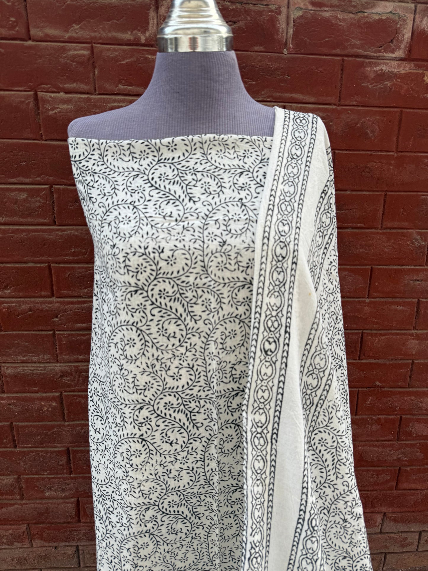 2 piece (block print)