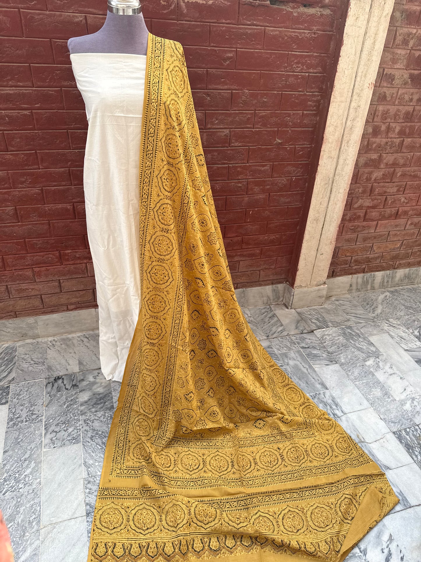 Sahiba  Ajrak Shawl