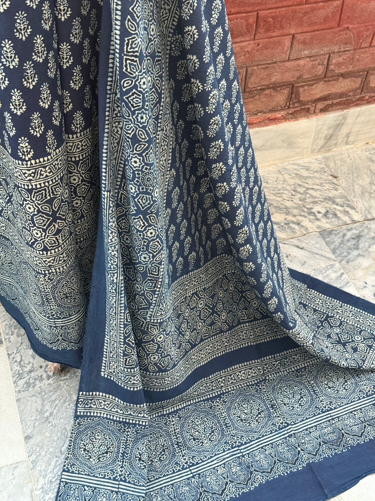 2 Piece (Natural dye) Indigo