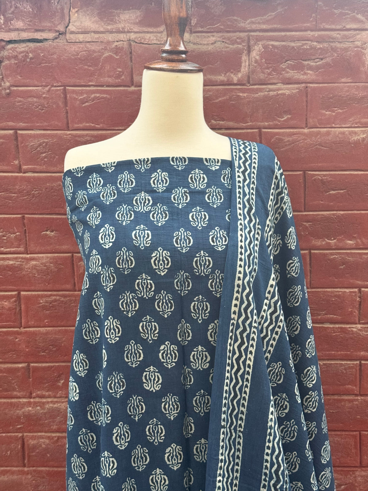 2 Piece (Natural dye) Indigo