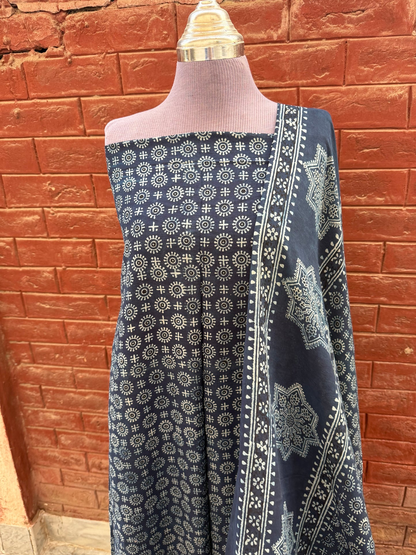 2 Piece (Natural dye) Indigo