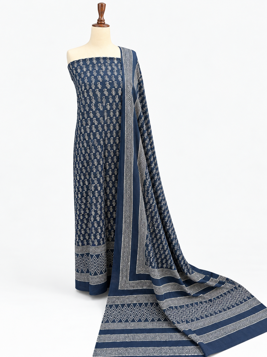2 Piece (Natural dye) Indigo