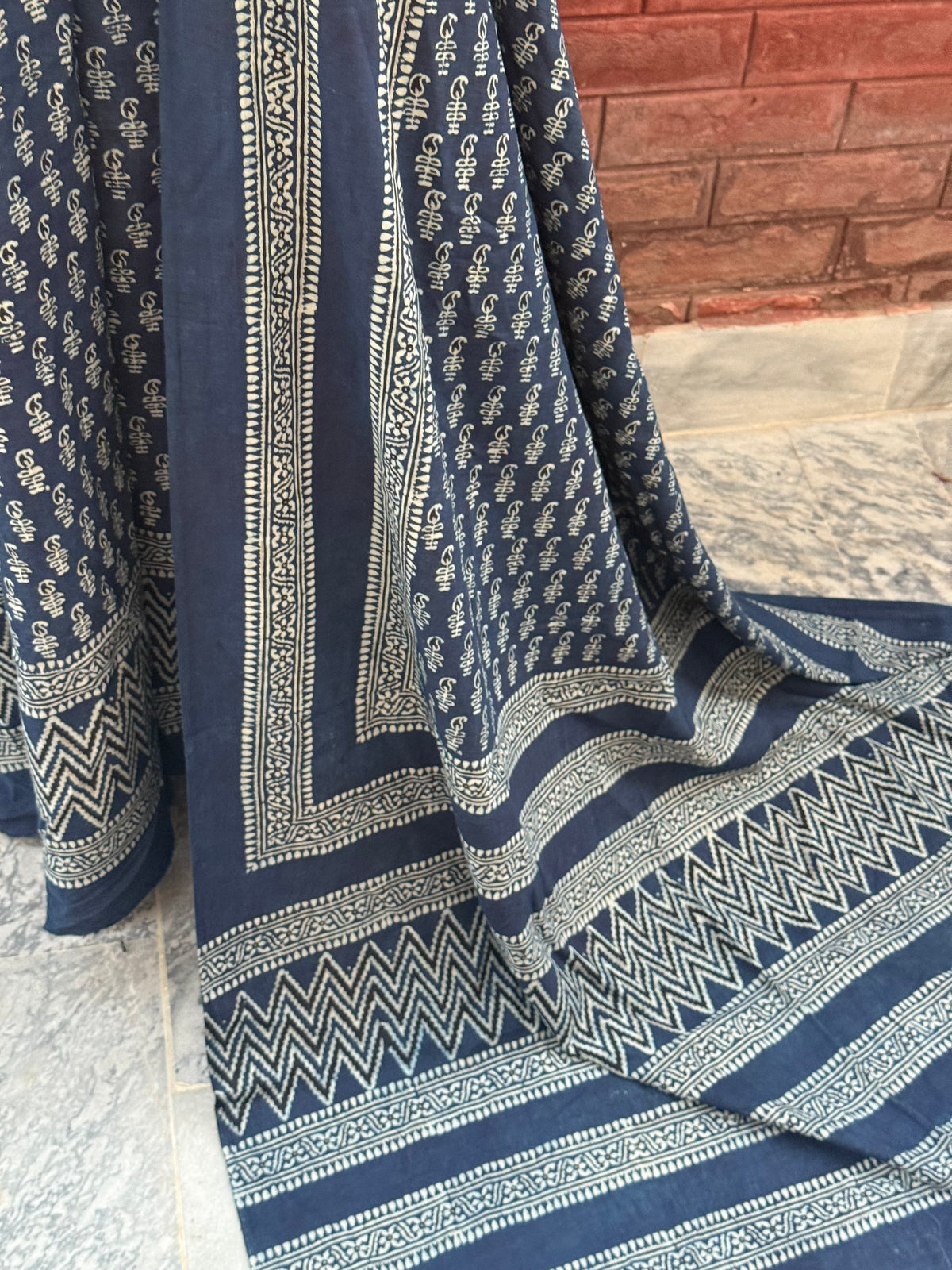 2 Piece (Natural dye) Indigo