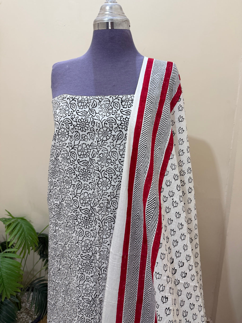 2 Piece (Block print)