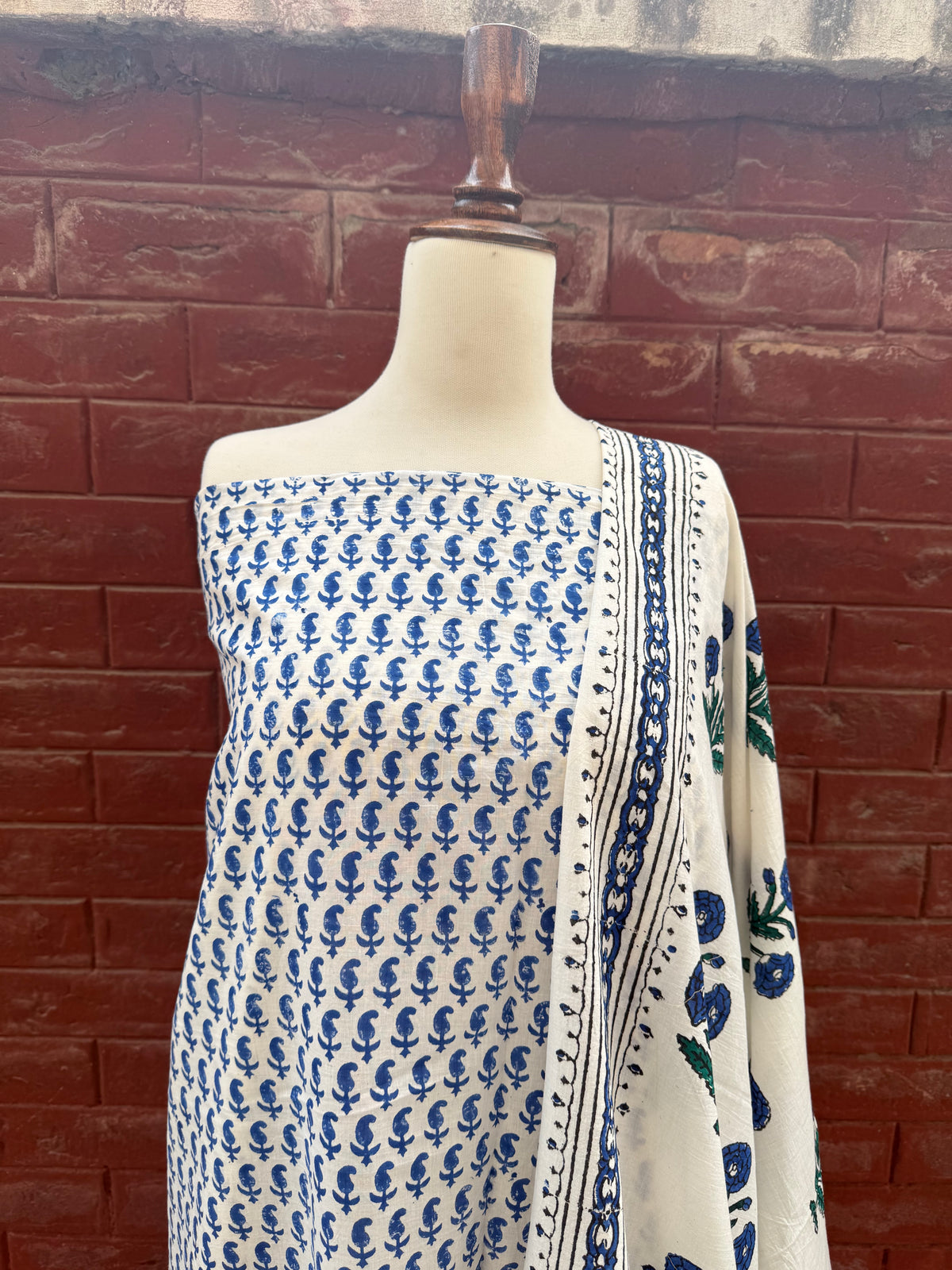 2 piece Block print