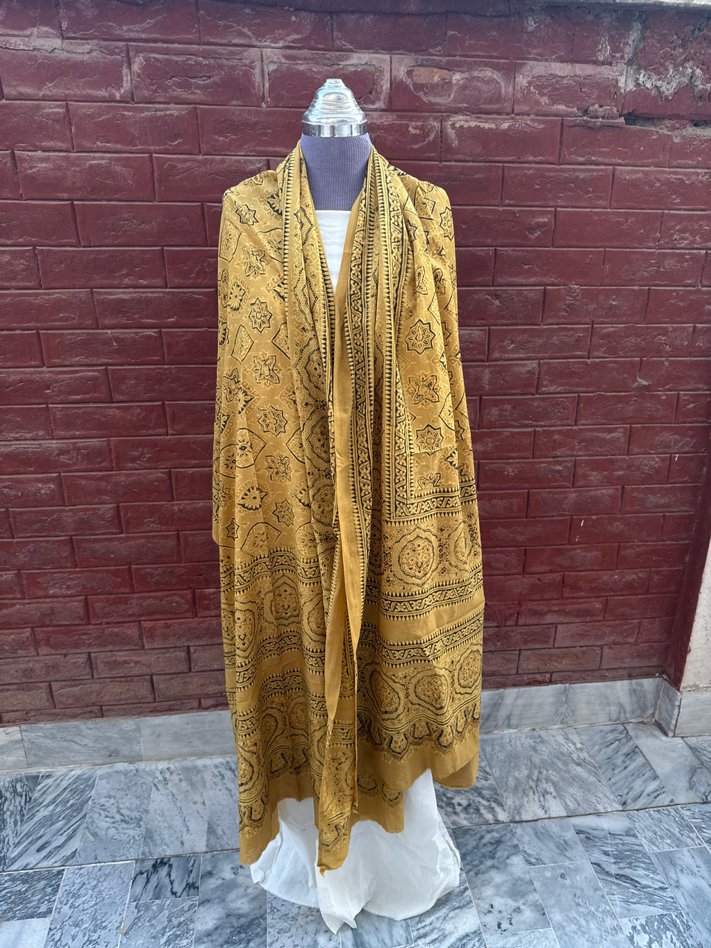 Sahiba  Ajrak Shawl