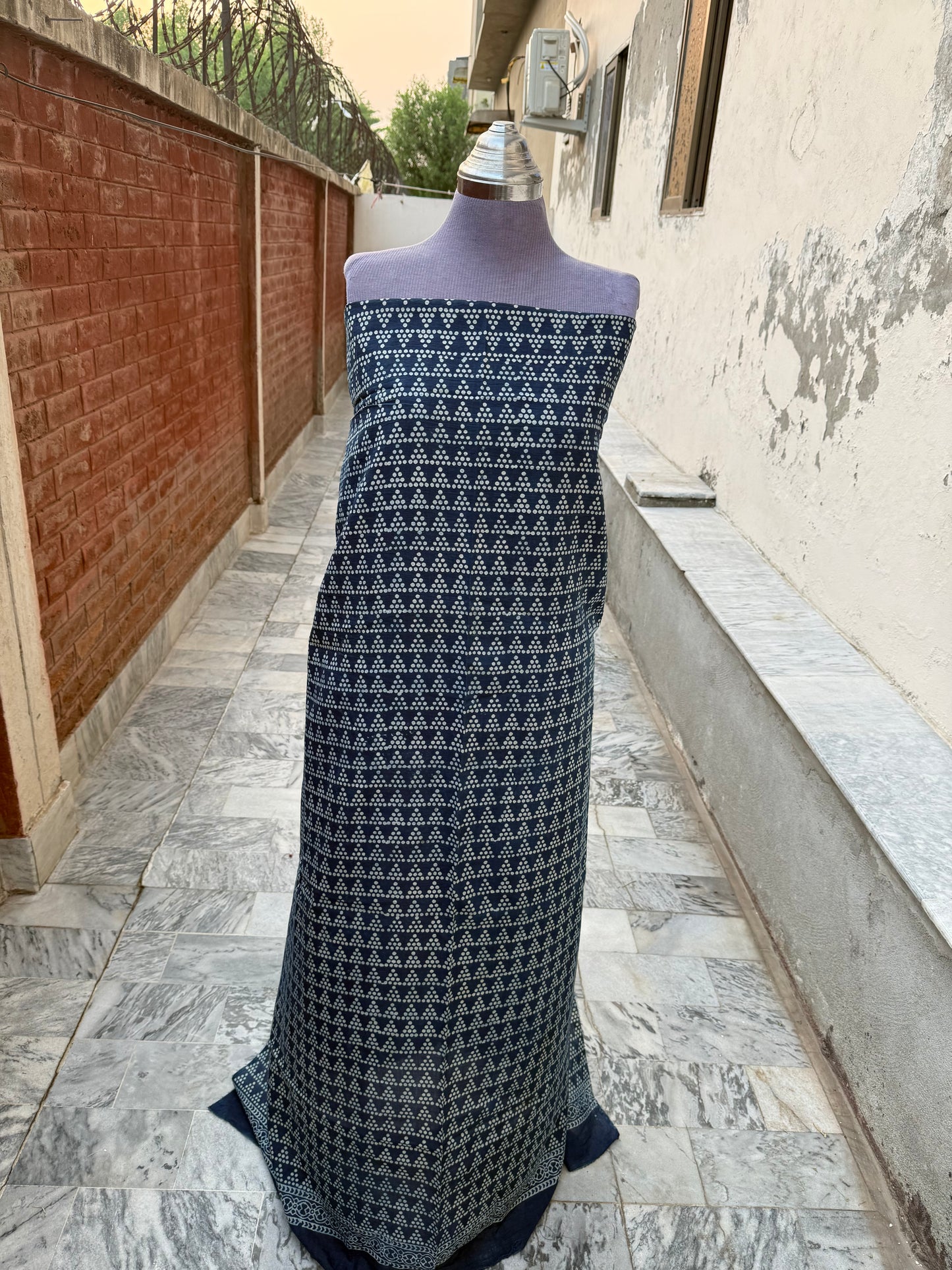Chunri kurta blue