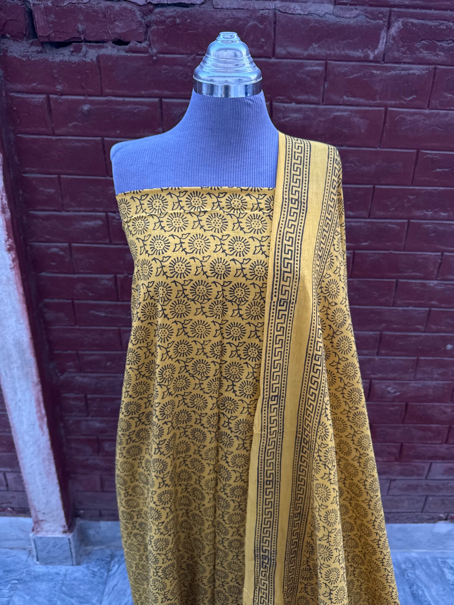 2 piece Block print