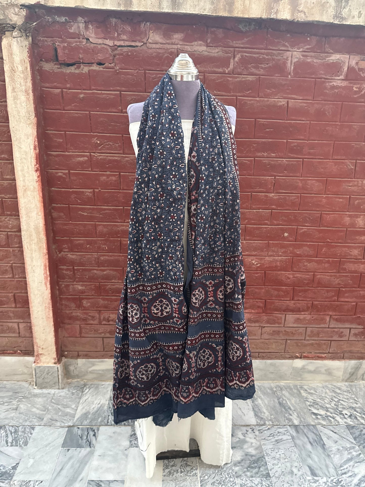 Neelam Ajrak Shawl