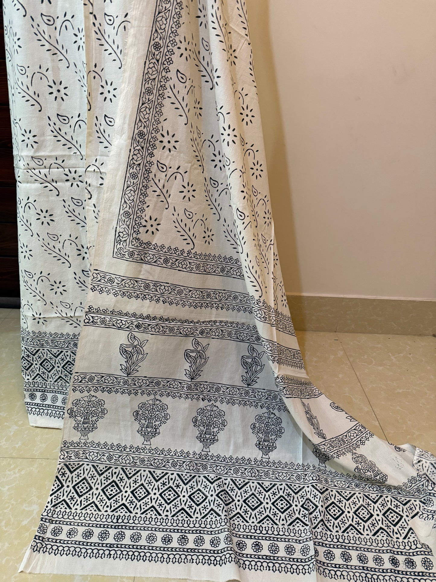 2 piece (block print)