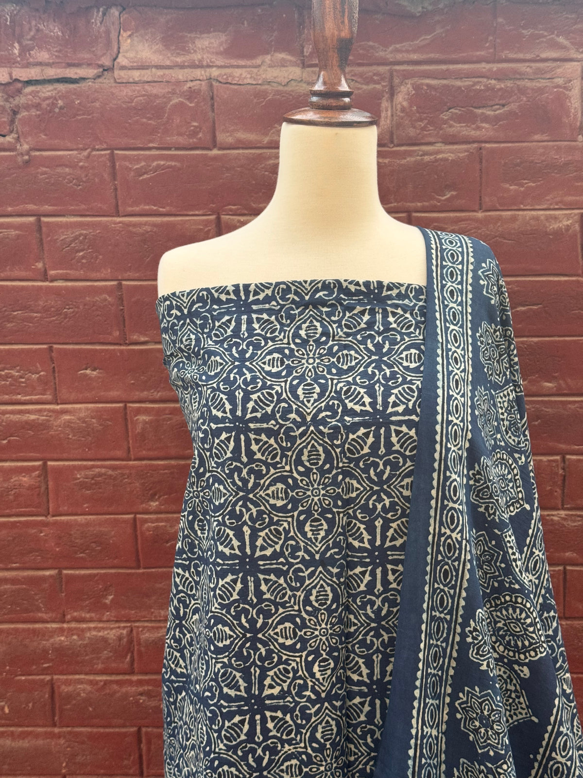 2 Piece (Natural dye) Indigo