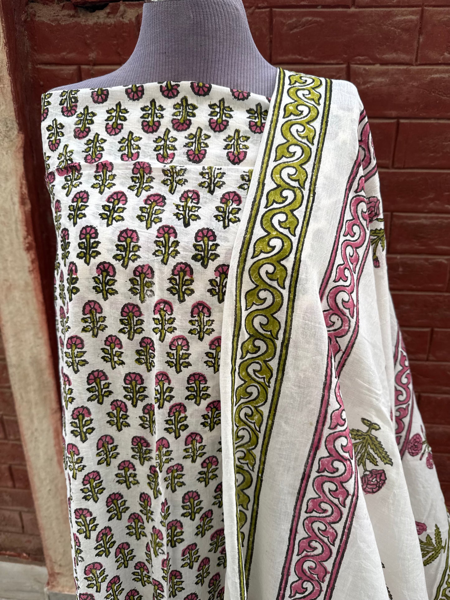 Phool  2 piece (block print)