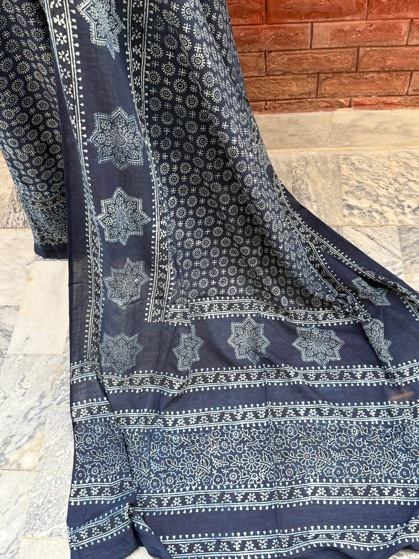 2 Piece (Natural dye) Indigo