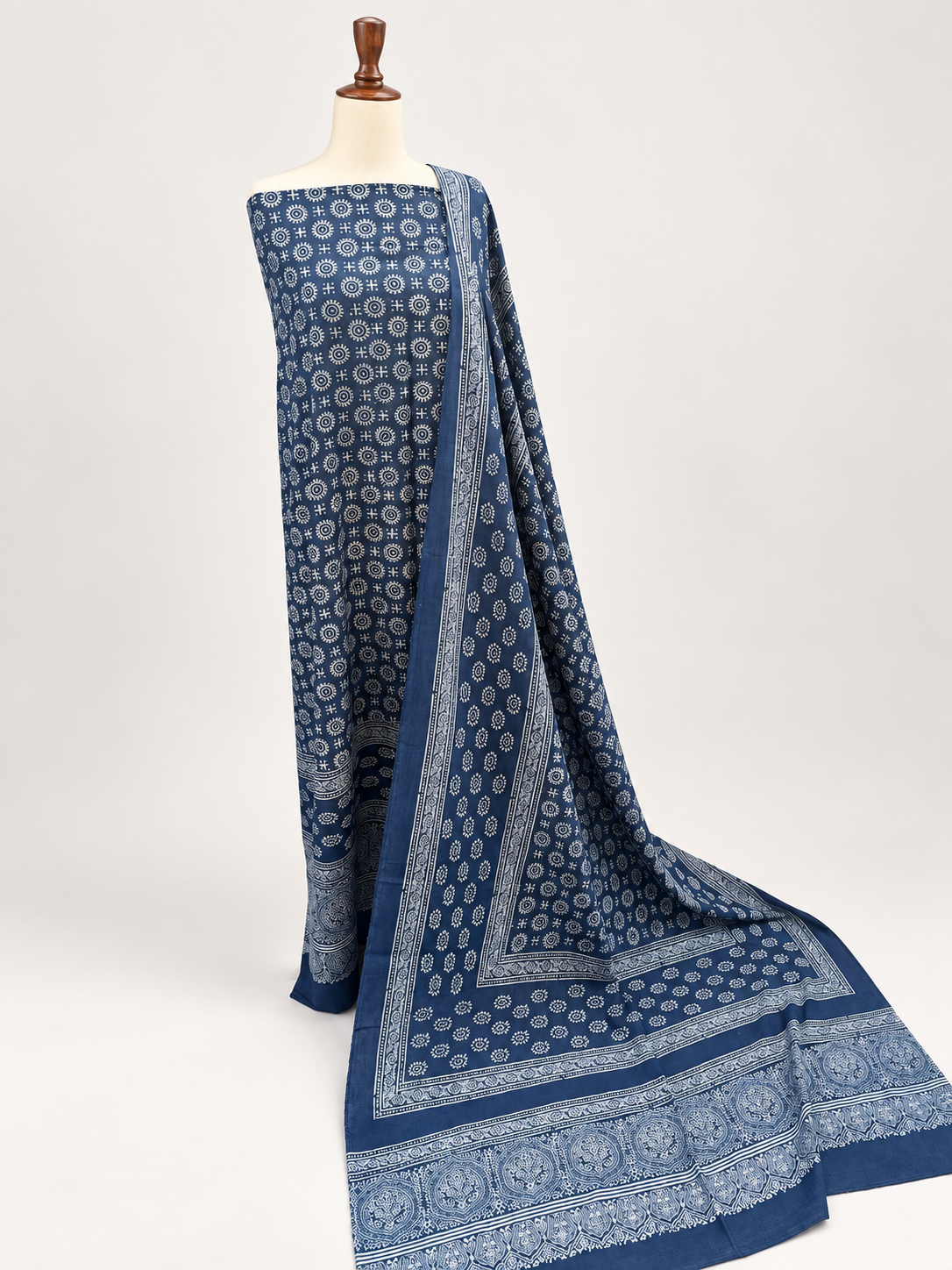 2 Piece (Natural dye) Indigo