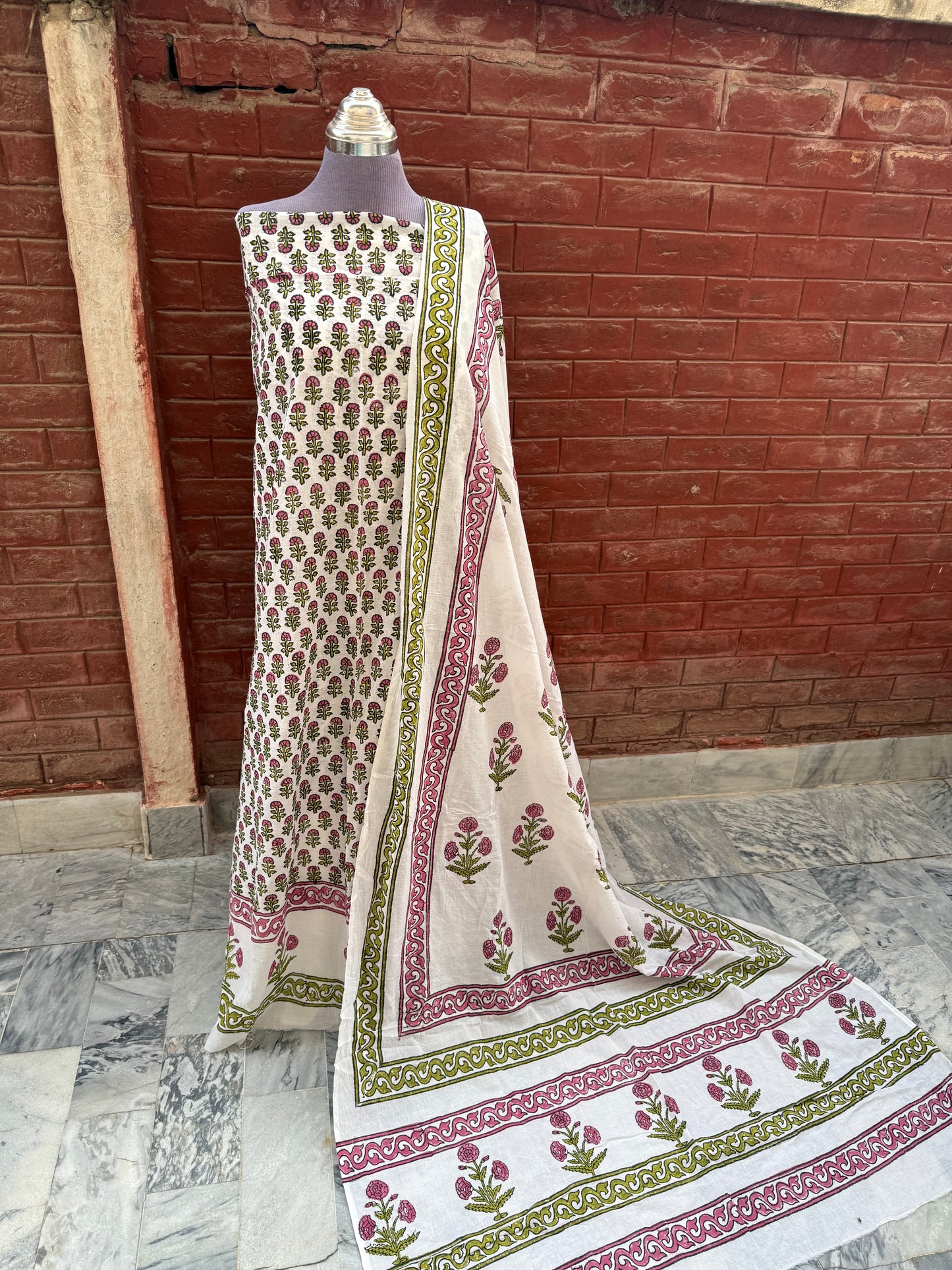 Phool  2 piece (block print)
