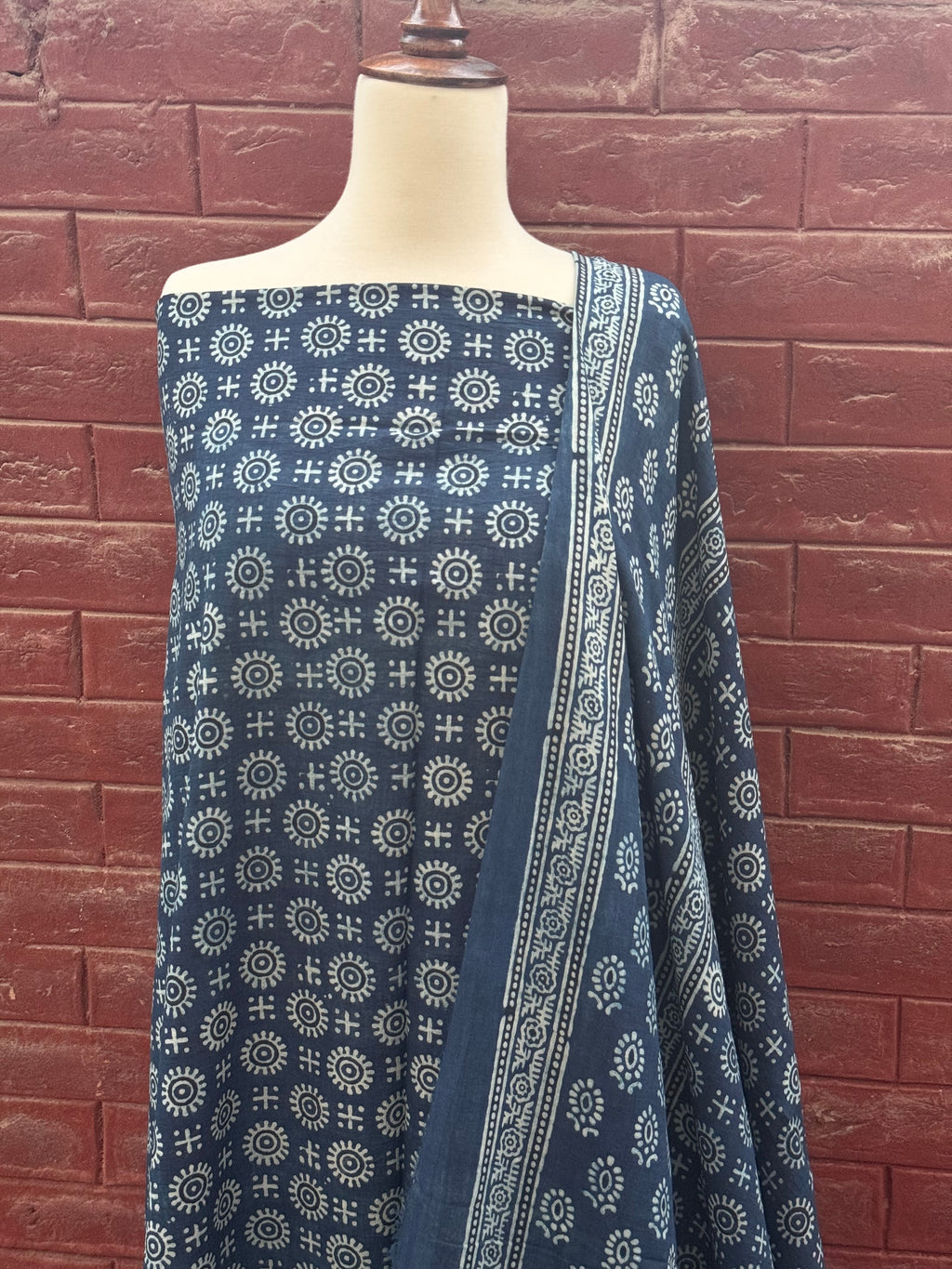 2 Piece (Natural dye) Indigo