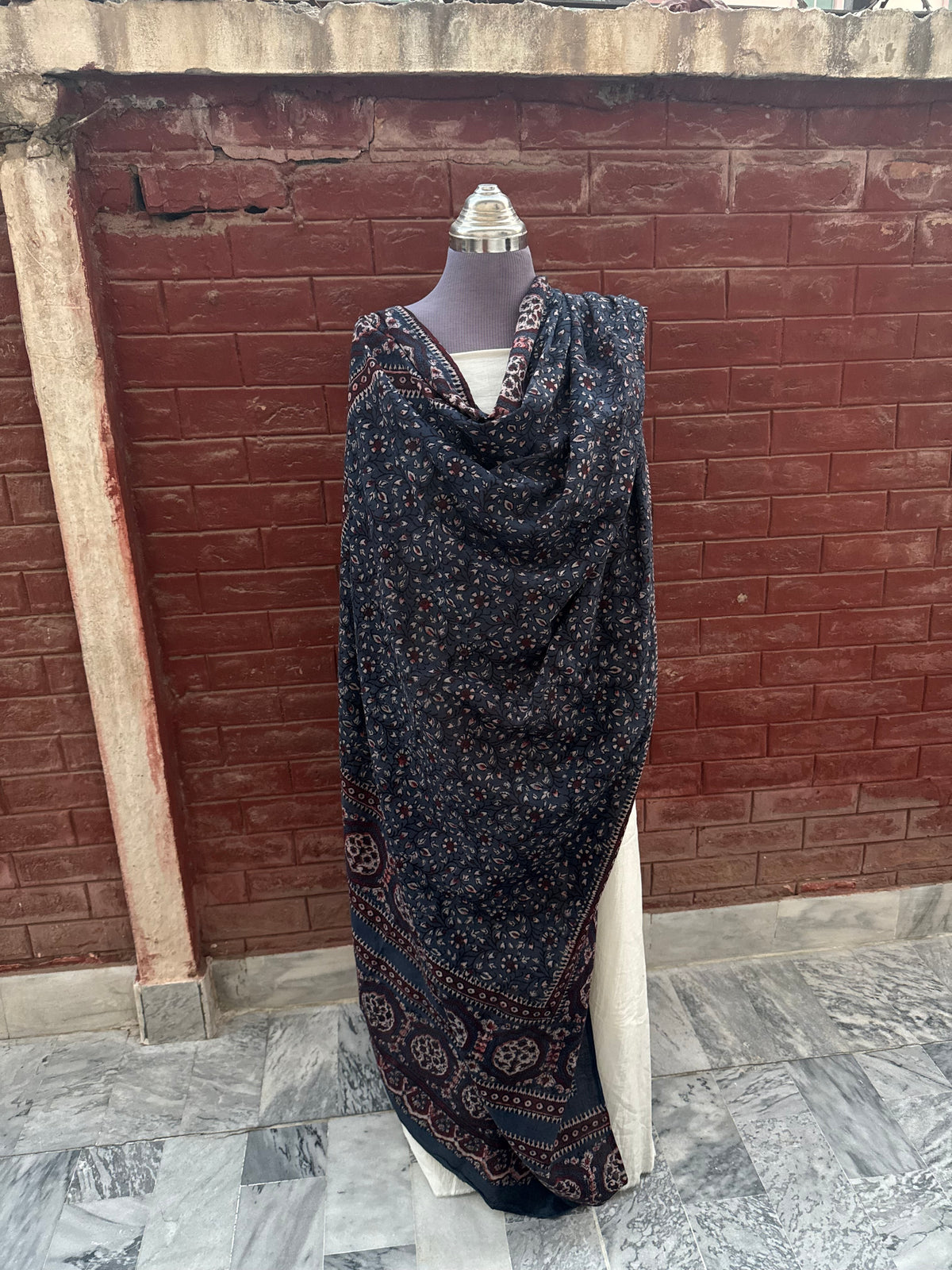 Neelam Ajrak Shawl