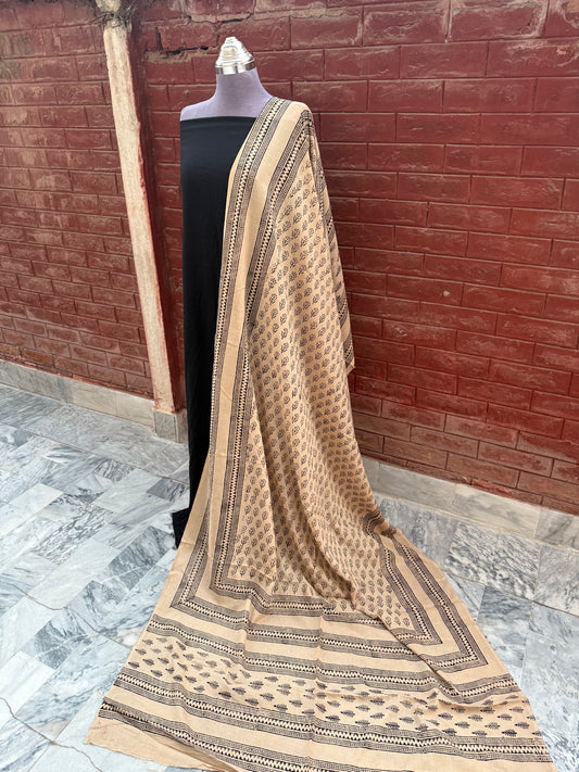 Dupata/Shawl Cream beige