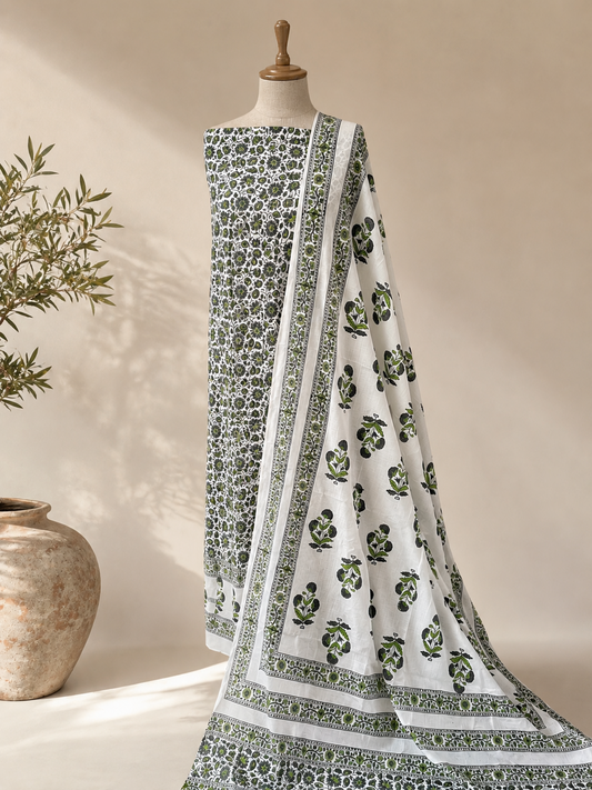 Dilbar 2 piece (block print)