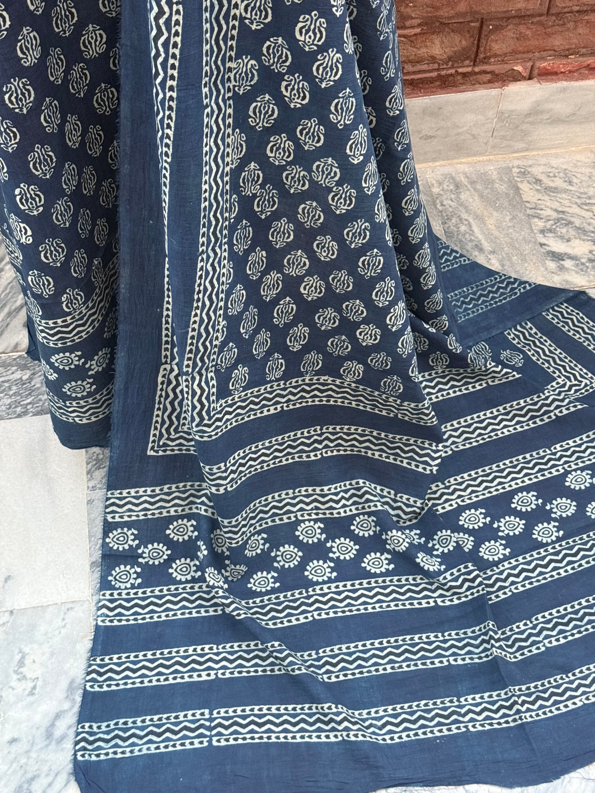 2 Piece (Natural dye) Indigo