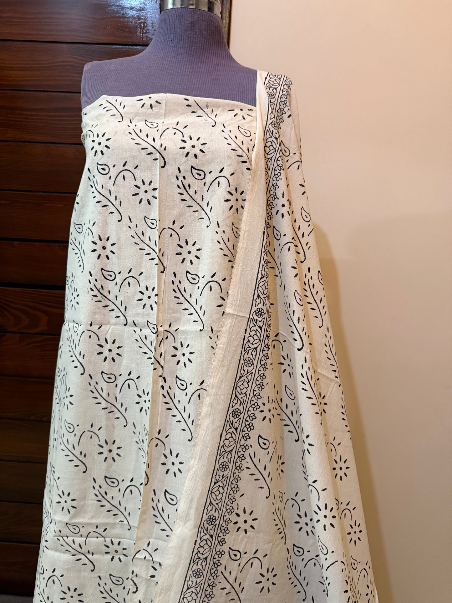 2 piece (block print)