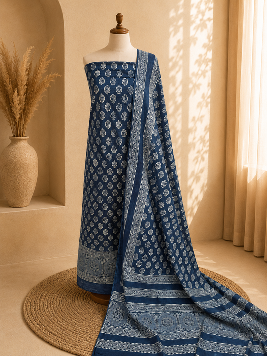 2 Piece (Natural dye) Indigo