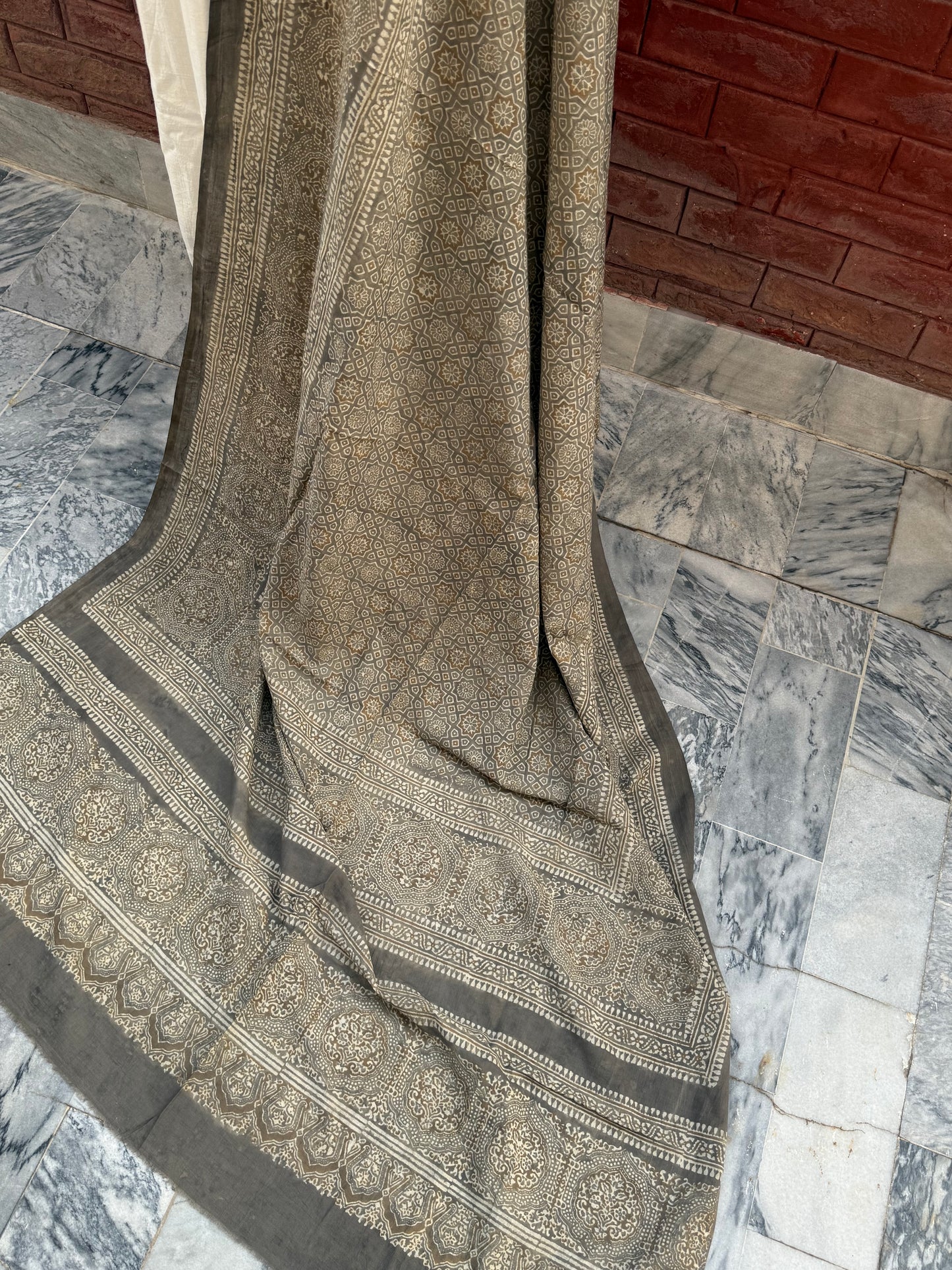 Surma Ajrak Shawl