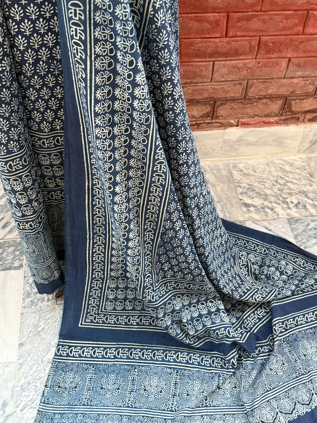 2 Piece (Natural dye) Indigo