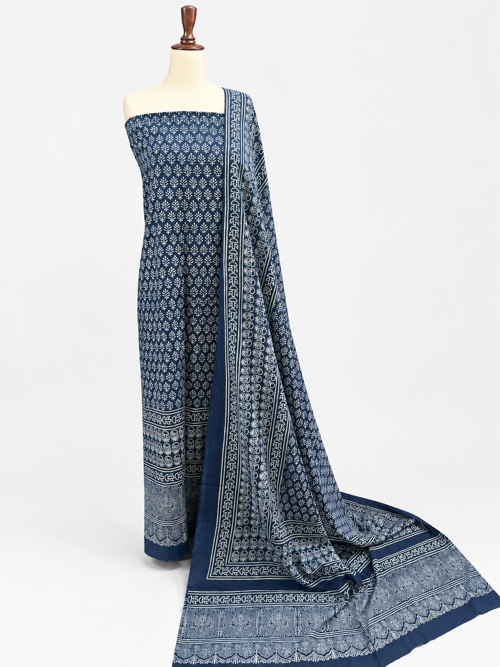 2 Piece (Natural dye) Indigo