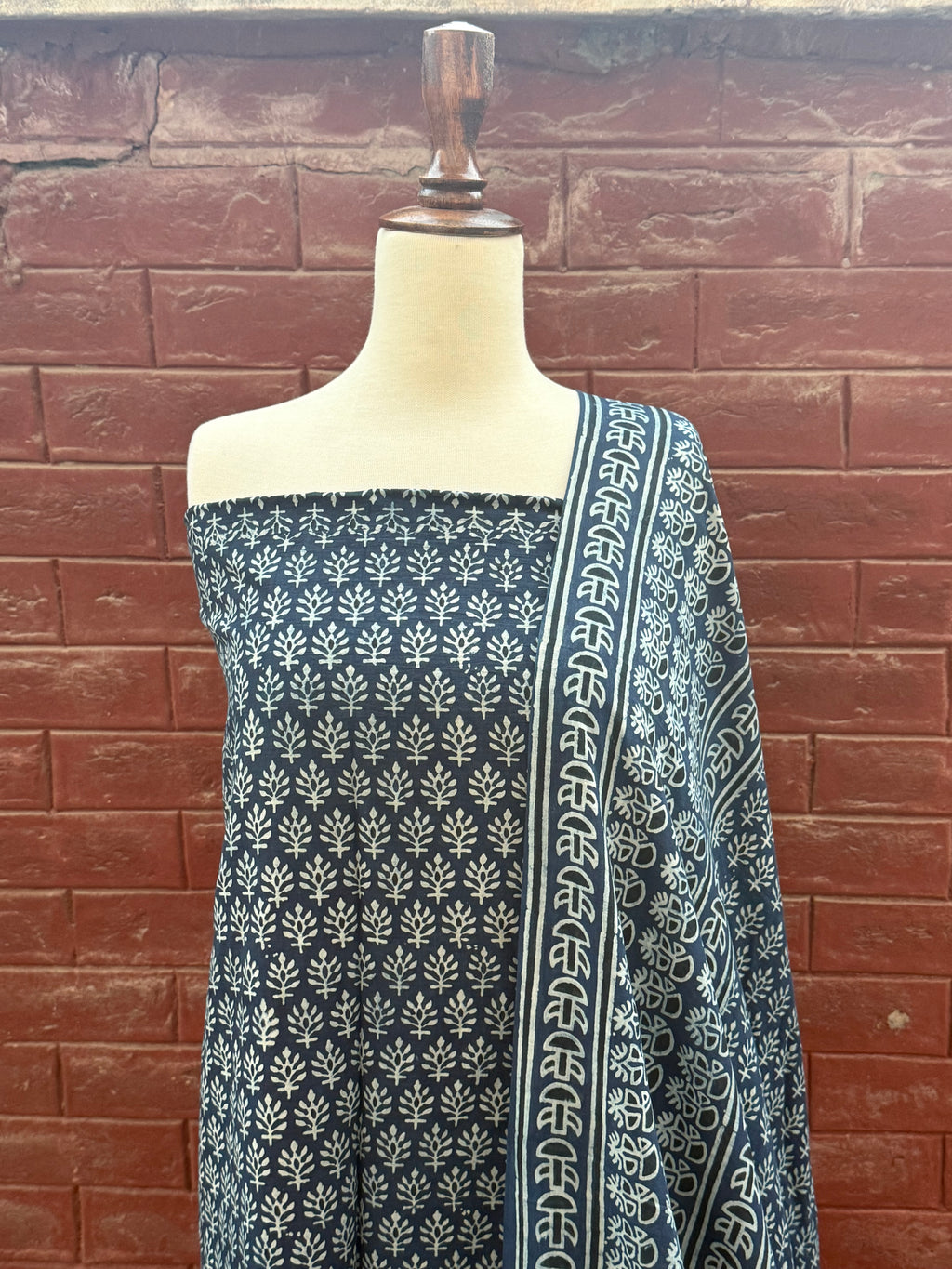 2 Piece (Natural dye) Indigo