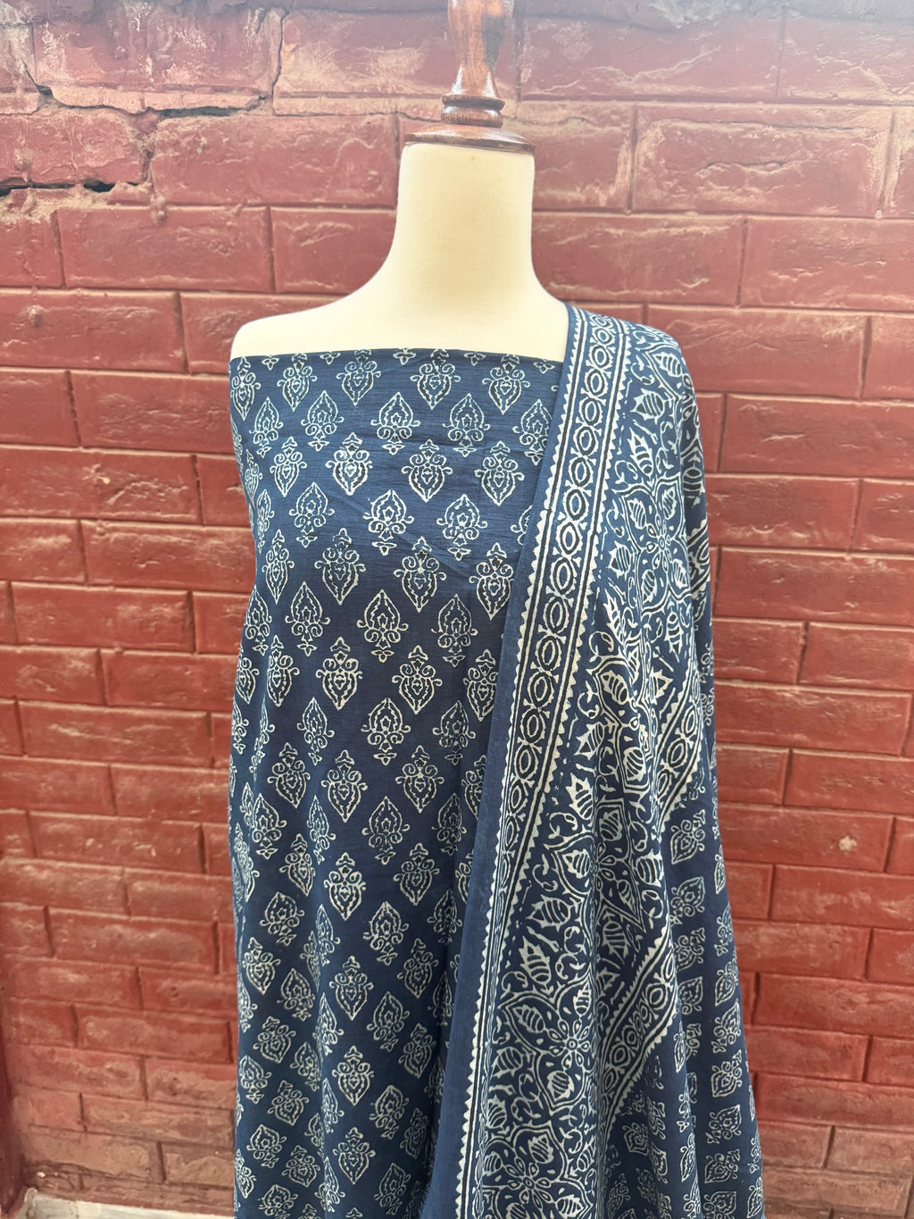 2 Piece (Natural dye) Indigo