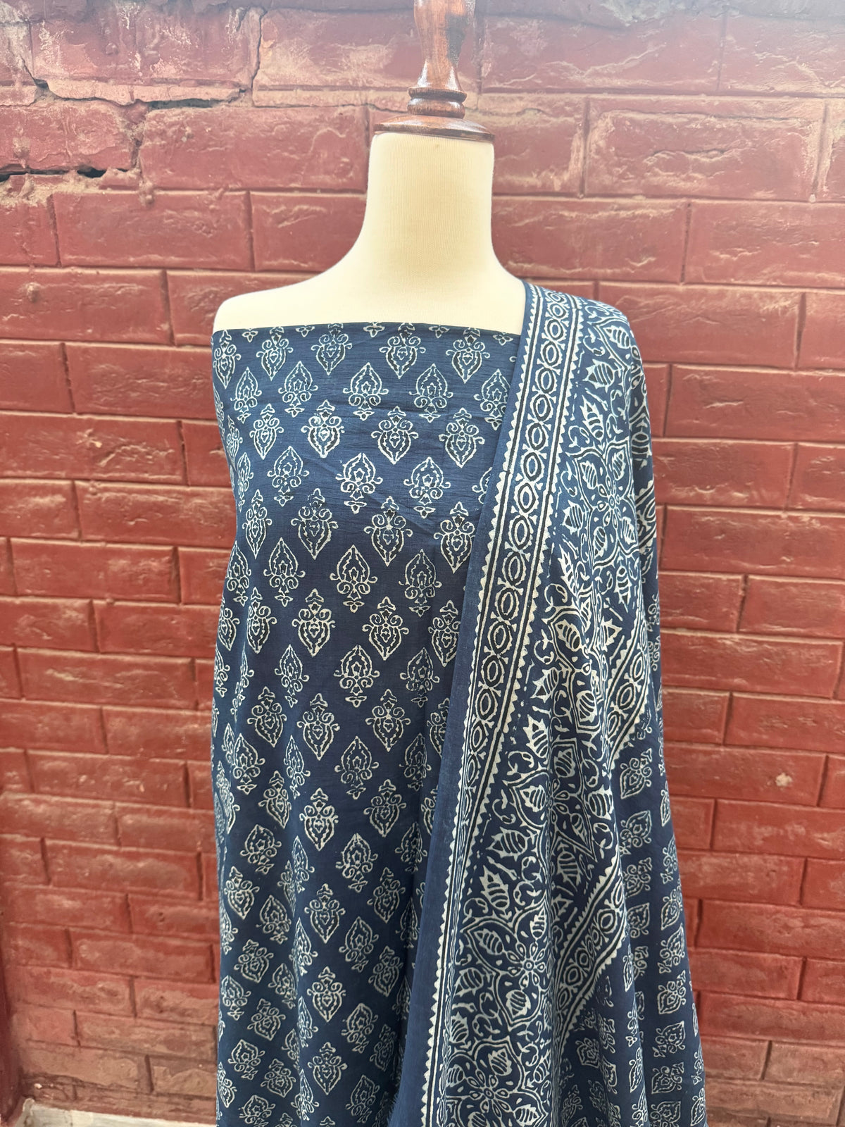 2 Piece (Natural dye) Indigo