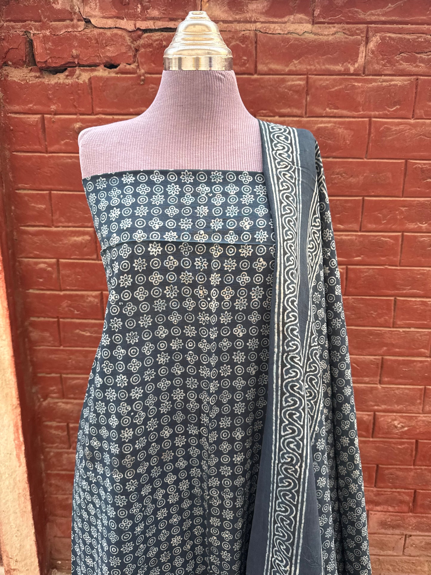 2 piece Block print