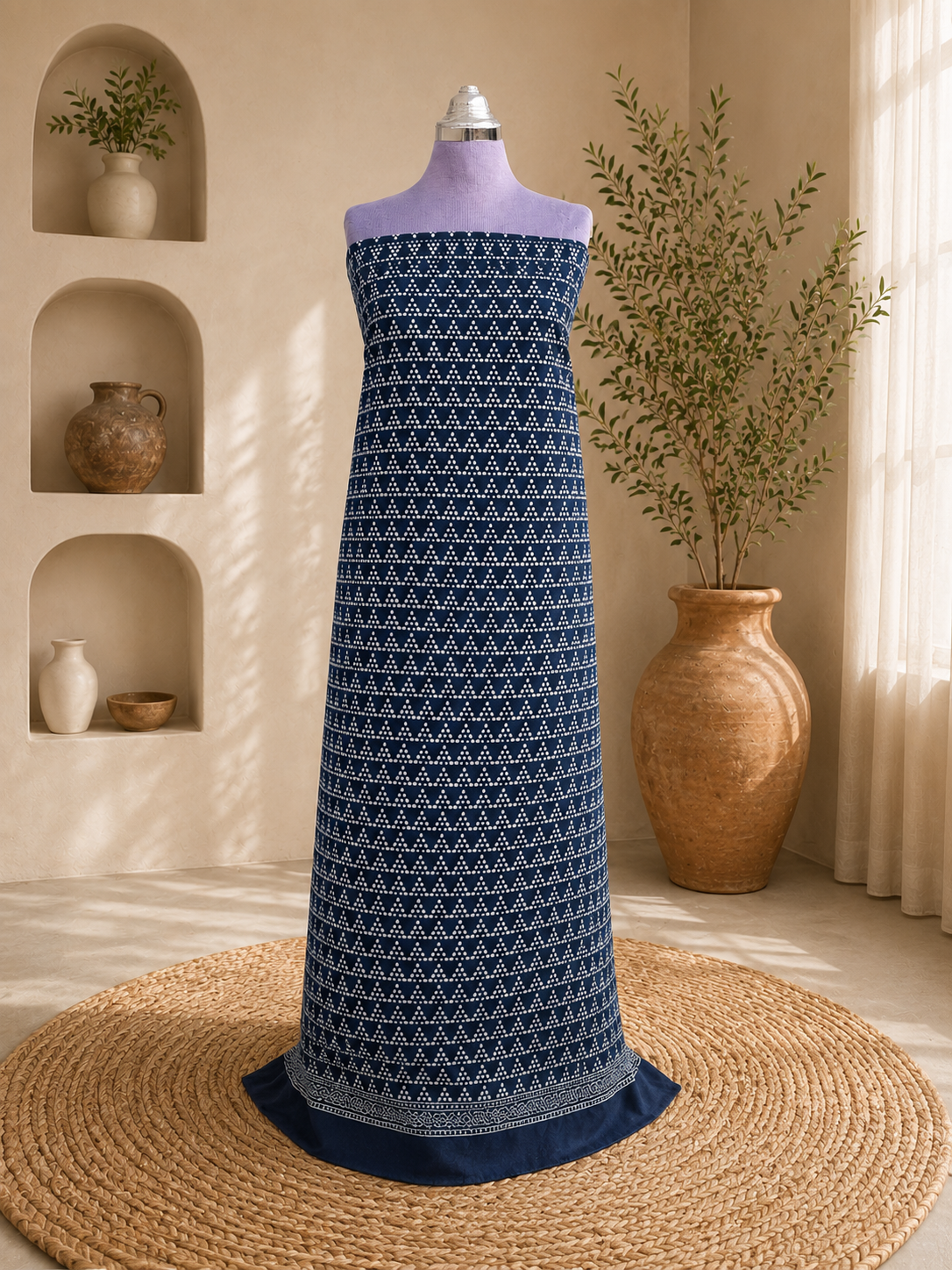 Chunri kurta blue