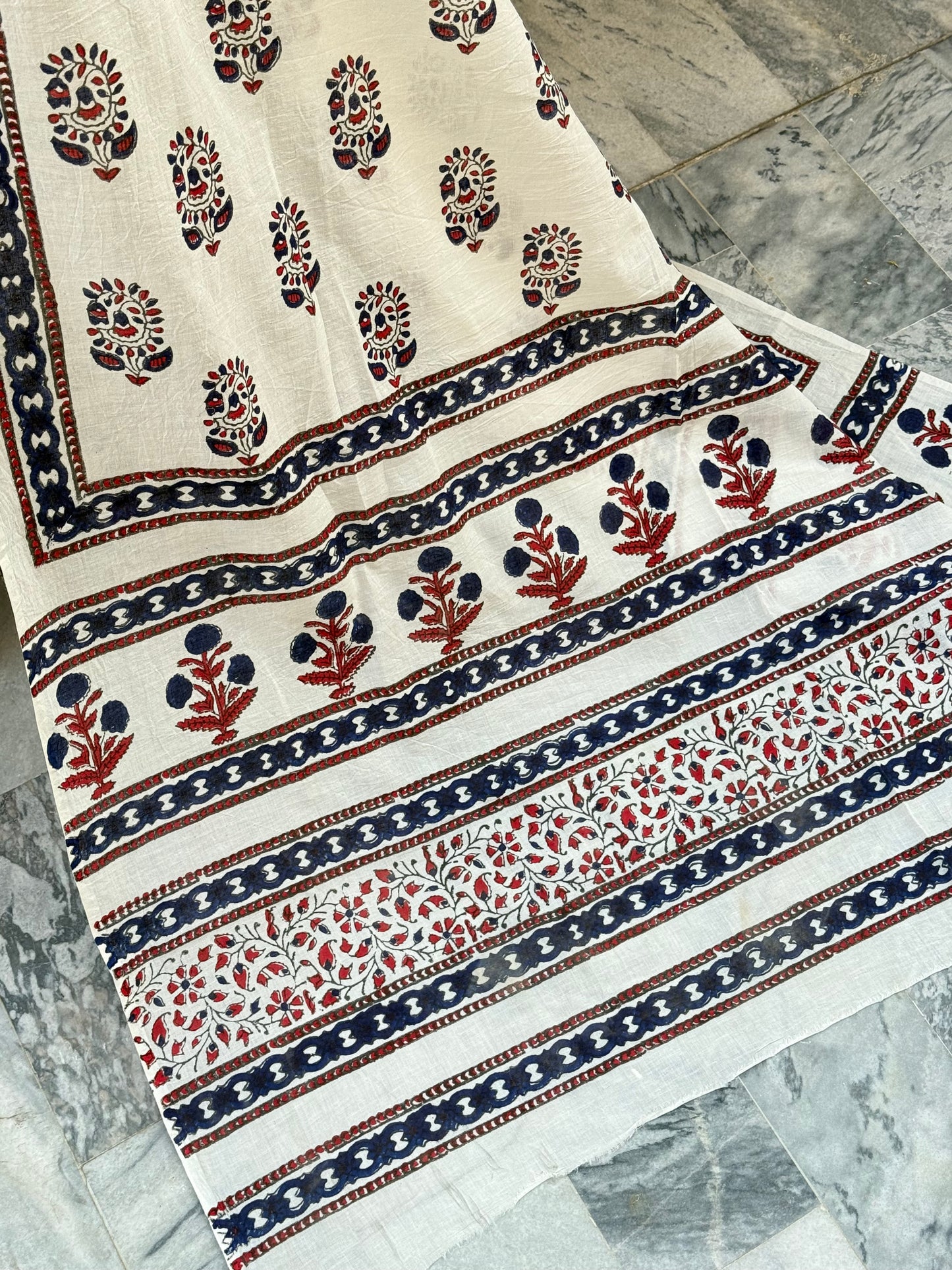 2 piece (block print)