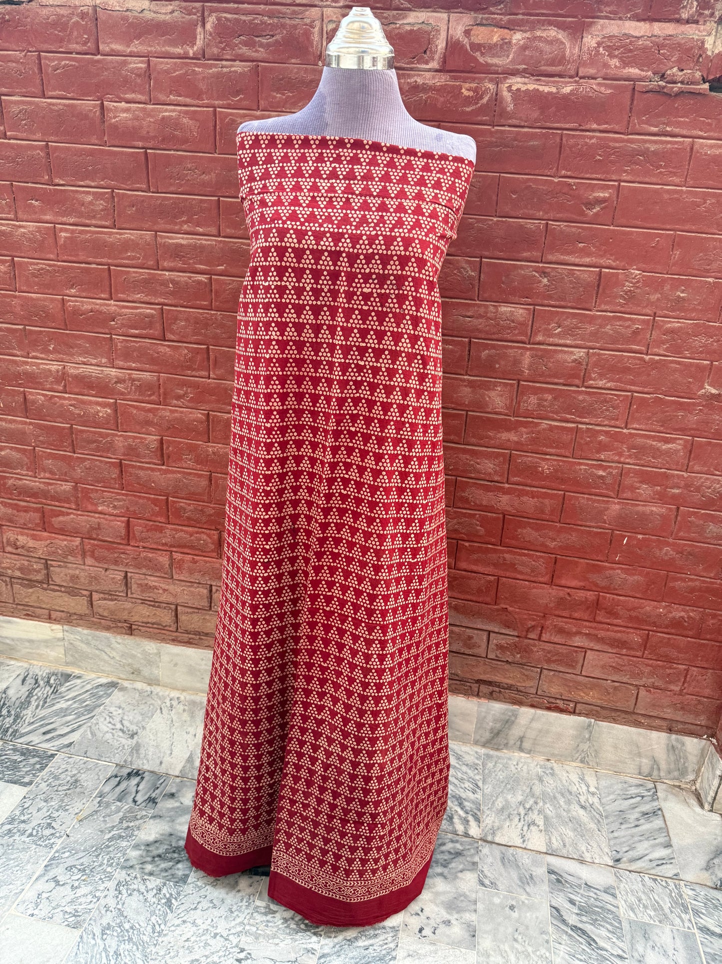 Chunri kurta red