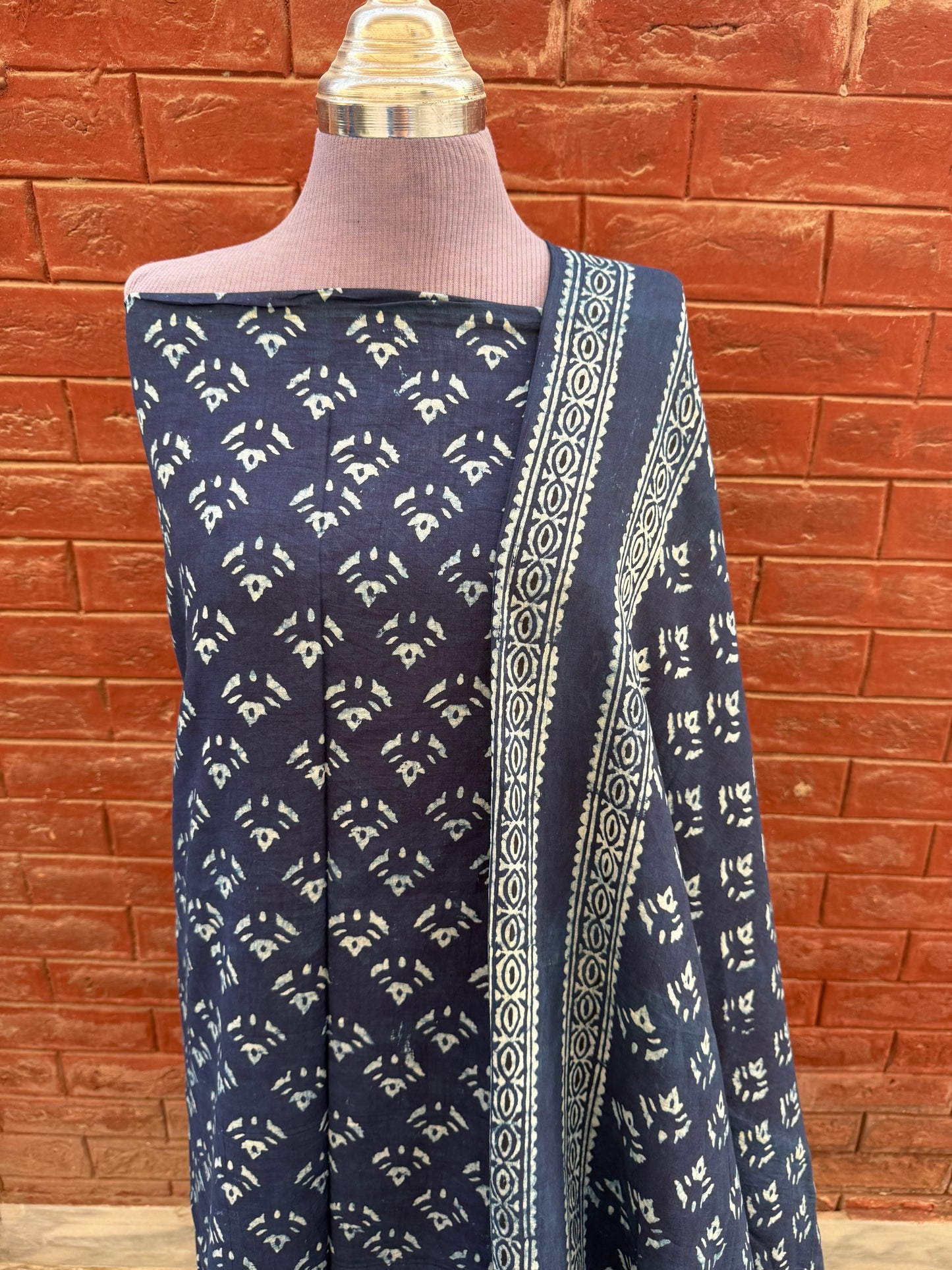 2 Piece (Natural dye) Indigo