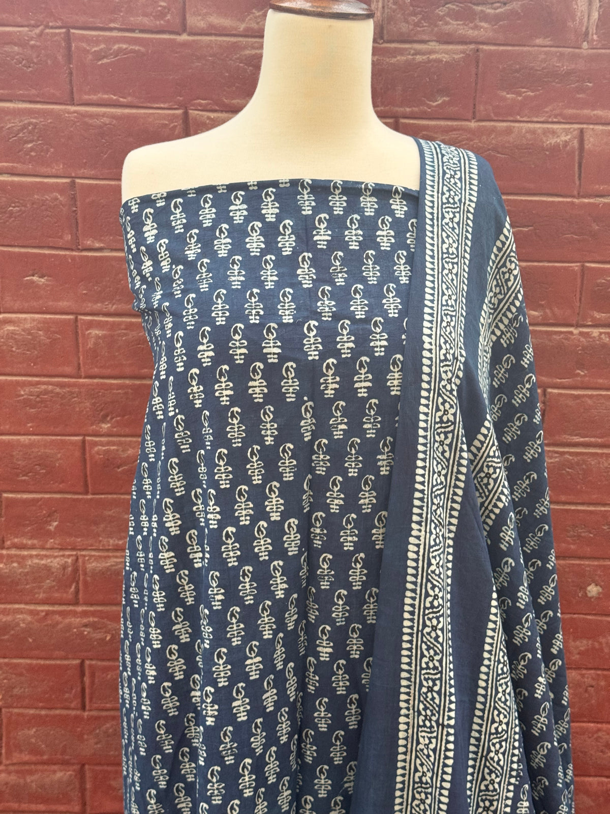 2 Piece (Natural dye) Indigo