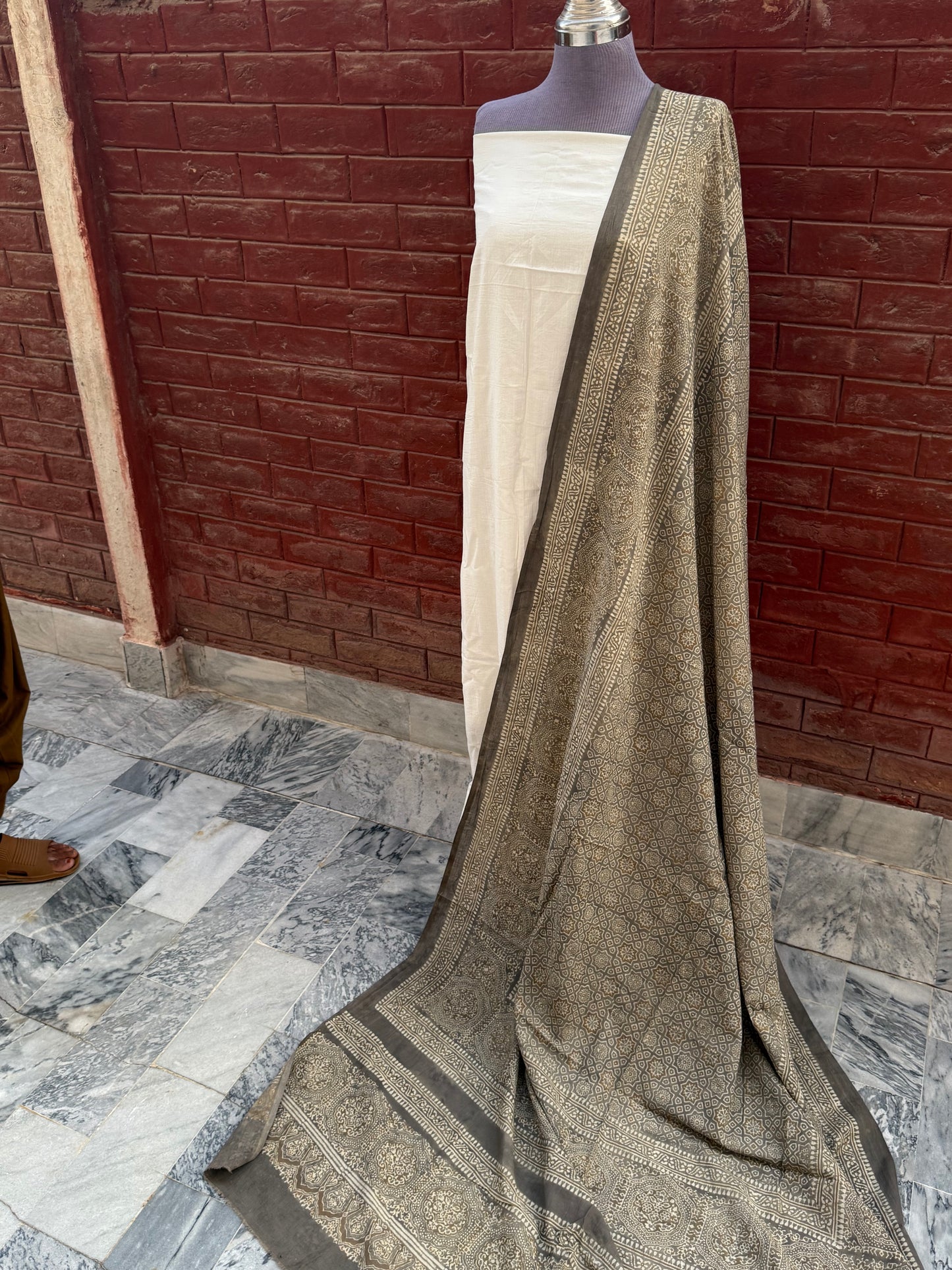 Surma Ajrak Shawl
