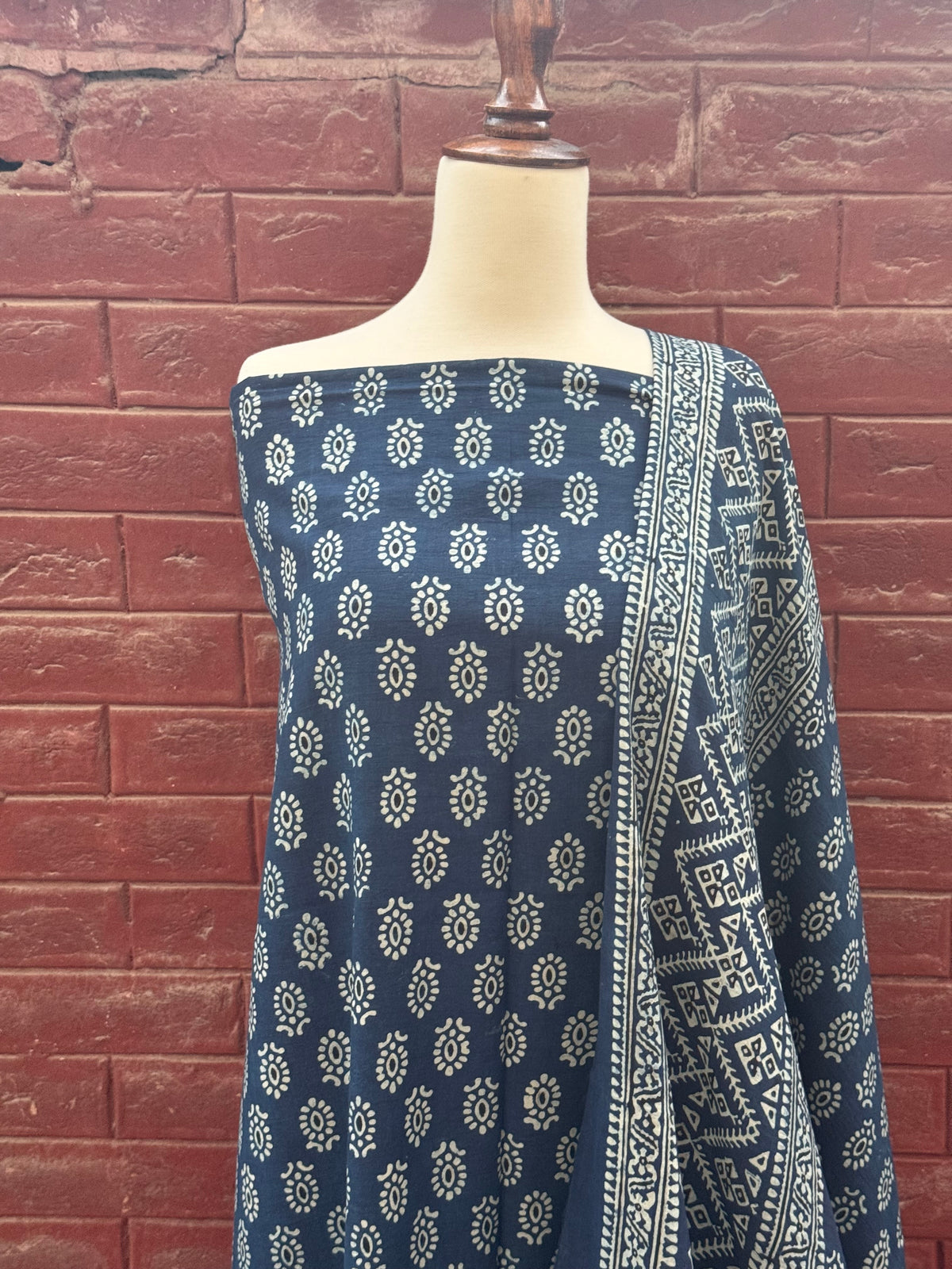 2 Piece (Natural dye) Indigo