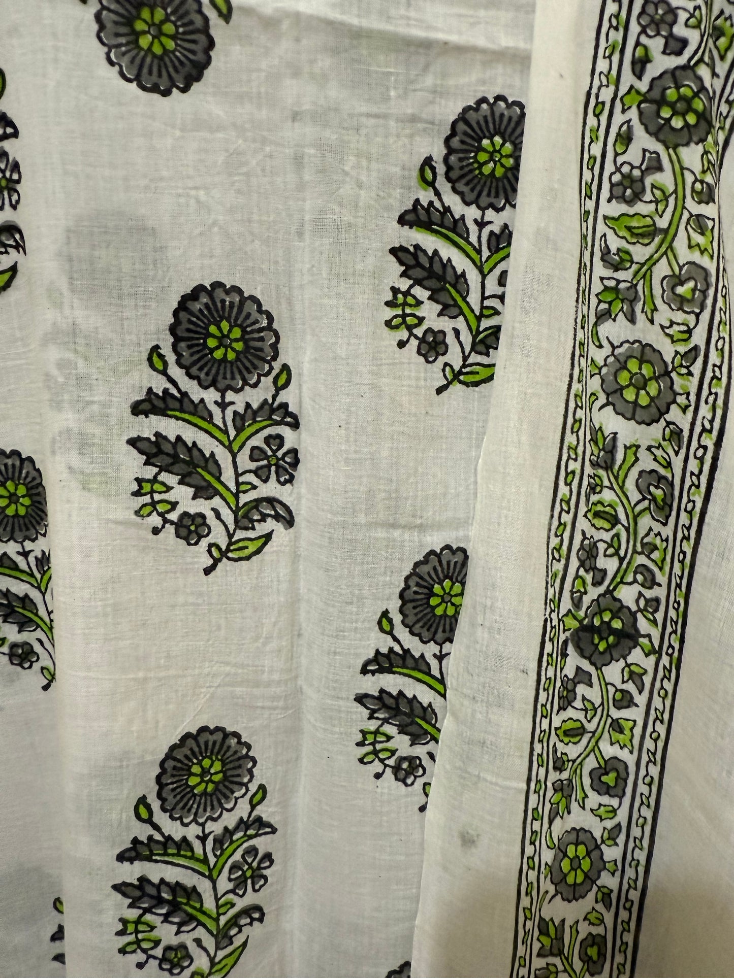 2 piece (block print)