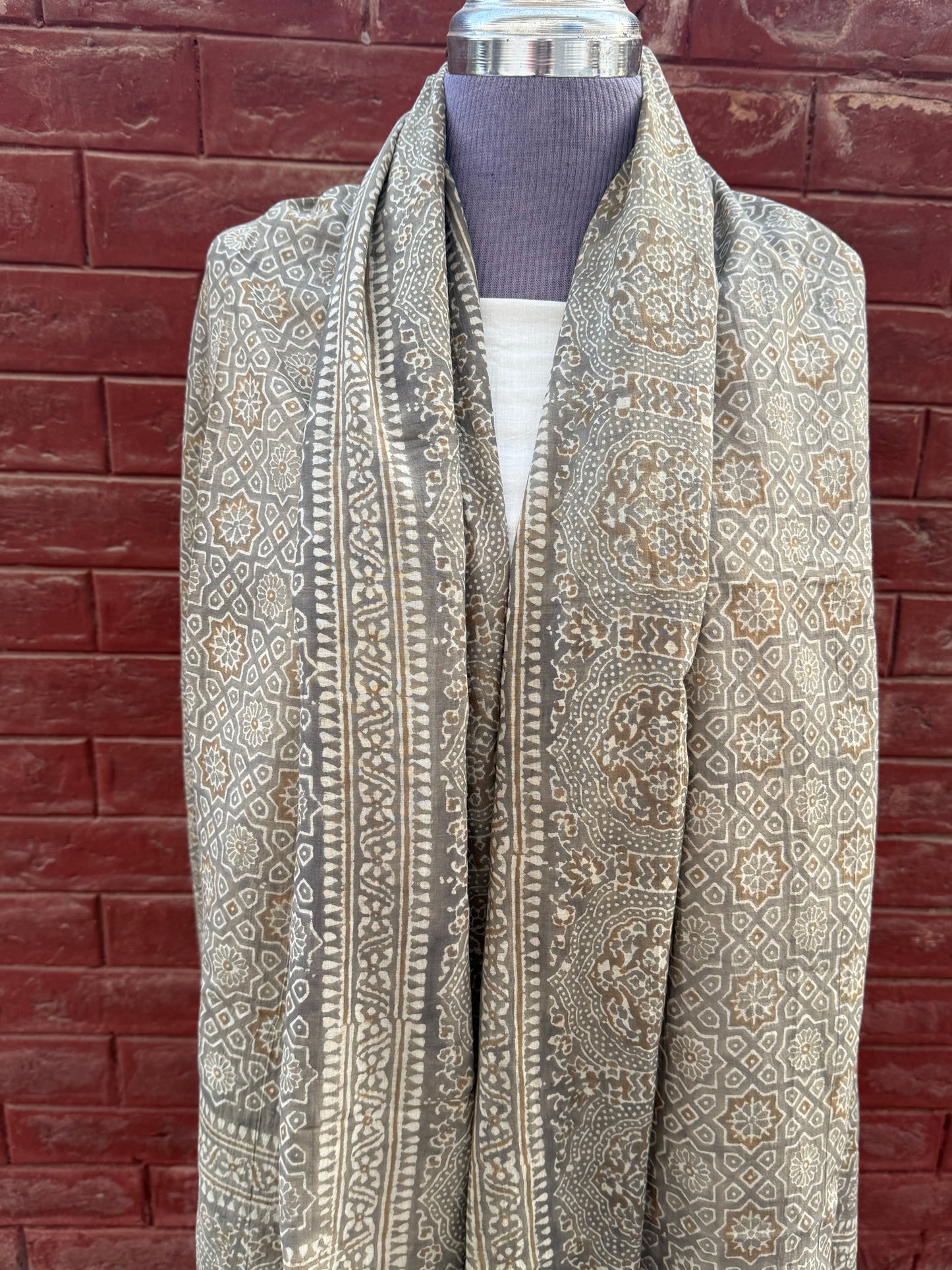 Surma Ajrak Shawl