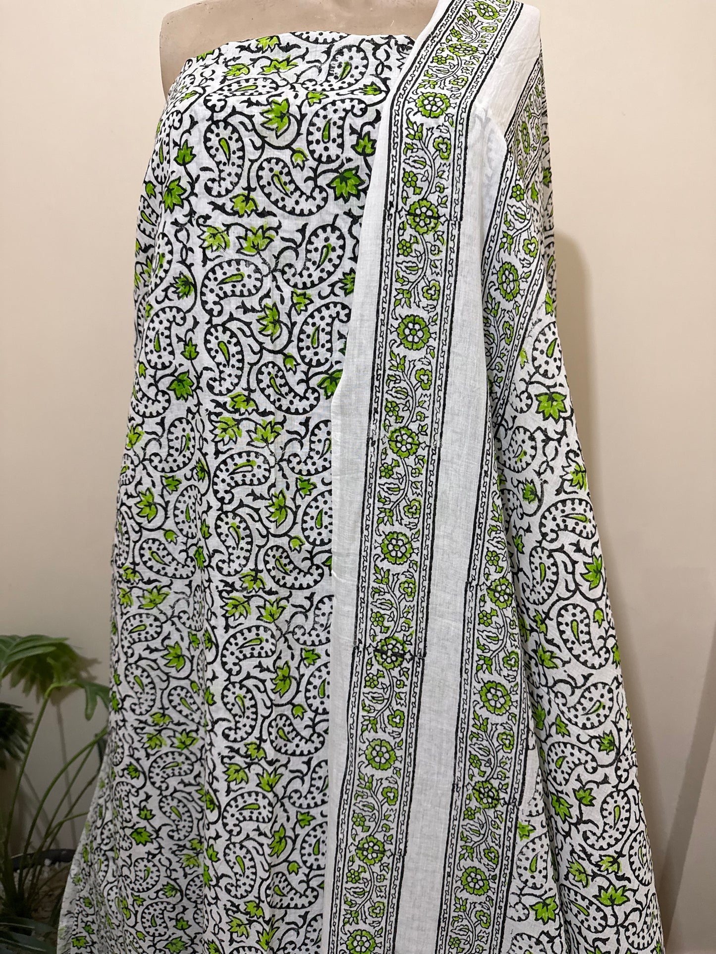 2 piece (block print)
